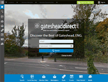 Tablet Screenshot of gatesheaddirect.info